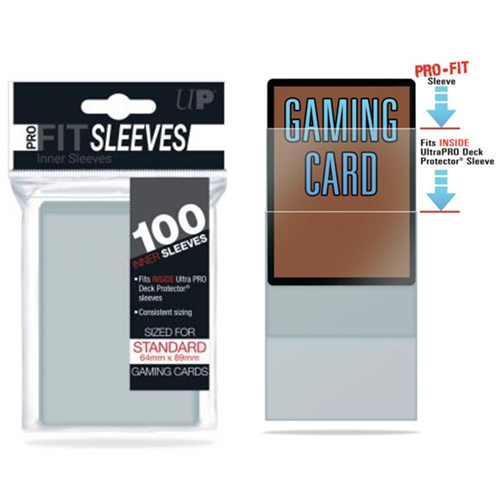 Protège-cartes Premium (100 pièces) pour cartes de taille standard