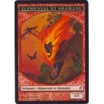 Token Officiel Magic: El�mental et Shamane ( Symbole Lorwyn )