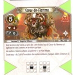 123 - Peu Commune - Coeur-de-flamme [Biolith Rebellion 2 - Cartes The Eye of judgment]