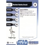 Produit N�14605 : 19 - Rocket Battle Droid [Star Wars Miniatures - Jedi Academy]