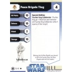 Produit N�14621 : 35 - Peace Brigade Thug [Star Wars Miniatures - Jedi Academy]