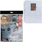 Ultra Pro - Lot de 10 pages de 9 cases pour classeur
