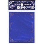 KMC - 50 Prot�ges Cartes - 92x66mm - Card Barrier - Metal Rose - Blue