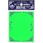 KMC - 50 Prot�ges Cartes - 92x66mm - Card Barrier - Metal Rose - Green
