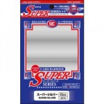 KMC - 80 Prot�ges Cartes - 92x66mm - Card Barrier - Super Series - Pearl White