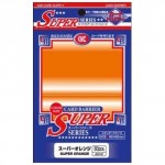 KMC - 80 Prot�ges Cartes - 92x66mm - Card Barrier - Super Series - Super Orange