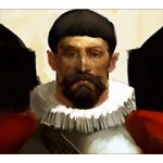 061 - Inquisitor Sebasti�n Blanco (Crew) - Pirates of the Crimson Coast