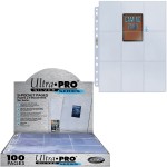 Lot de 100 Feuilles Silver de classeur UltraPro