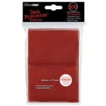Deck de 100 Protectors UltraPro - Rouge