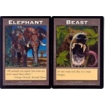 Double Token: Elephant / Beast