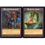 Double Token: Elephant / Sapling
