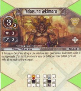 044 - Peu Commune -  Yokosuna Sekimaru [Biolith Rebellion - Cartes The Eye of judgment]