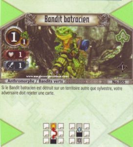 055 - Commune -  Bandit batracien [Biolith Rebellion - Cartes The Eye of judgment]