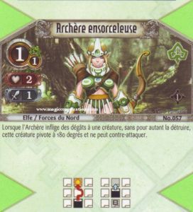 057 - Commune -  Arch�re ensorceleuse [Biolith Rebellion - Cartes The Eye of judgment]