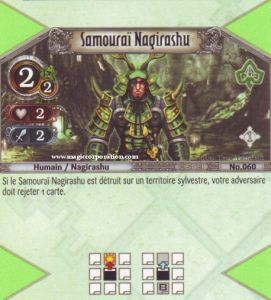060 - Peu Commune -  Samoura� Nagirashu [Biolith Rebellion - Cartes The Eye of judgment]