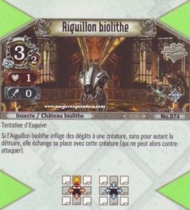 074 - Rare -  Aiguillon Biolithe [Biolith Rebellion - Cartes The Eye of judgment]