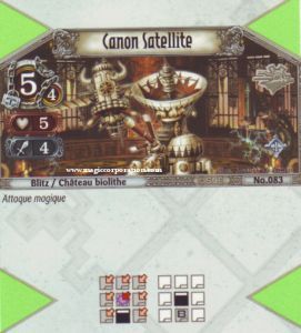 083 - Rare -  Canon Satellite [Biolith Rebellion - Cartes The Eye of judgment]