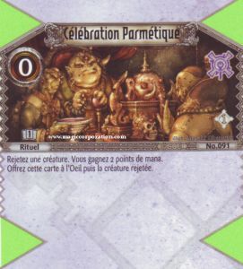 091 - Peu Commune -  C�l�bration Parm�tique [Biolith Rebellion - Cartes The Eye of judgment]