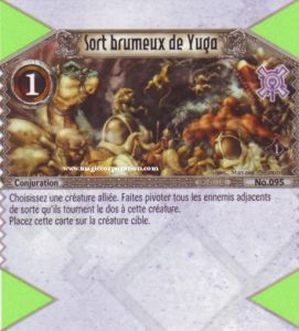 095 - Commune -  brumeux de Yuga [Biolith Rebellion - Cartes The Eye of judgment]