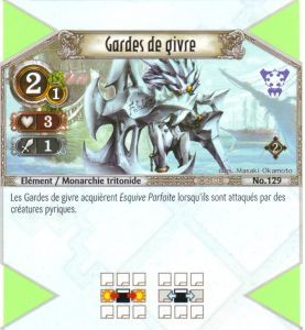 129 - Commune - Gardes de givre [Biolith Rebellion 2 - Cartes The Eye of judgment]