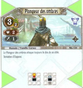 134 - Commune - Plongeur des ombres [Biolith Rebellion 2 - Cartes The Eye of judgment]