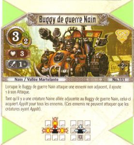 151 - Commune - Buggy de guerre nain [Biolith Rebellion 2 - Cartes The Eye of judgment]
