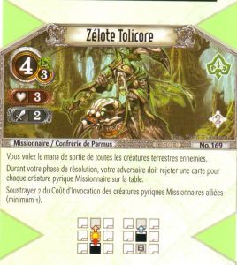 169 - Peu Commune - Z�lote Tolicore [Biolith Rebellion 2 - Cartes The Eye of judgment]