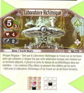 170 - Peu Commune - Laboratoire Alchimique [Biolith Rebellion 2 - Cartes The Eye of judgment]