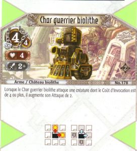 178 - Commune - Char guerrier biolithe [Biolith Rebellion 2 - Cartes The Eye of judgment]