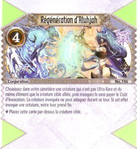 196 - Commune - R�g�n�ration d'Aluhajah [Biolith Rebellion 2 - Cartes The Eye of judgment]