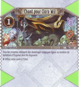 197 - Commune - Chant pour Clare Wil [Biolith Rebellion 2 - Cartes The Eye of judgment]