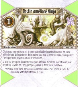 199 - Commune - Destin am�lior� Ninja [Biolith Rebellion 2 - Cartes The Eye of judgment]