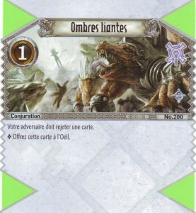 200 - Rare - Ombres liantes [Biolith Rebellion 2 - Cartes The Eye of judgment]