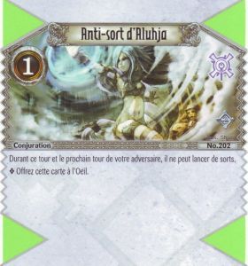 202 - Rare - Anti-sort d'Aluhja [Biolith Rebellion 2 - Cartes The Eye of judgment]