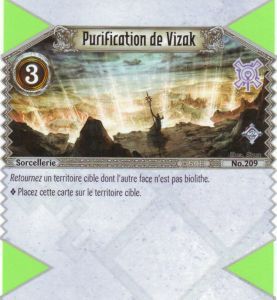 209 - Rare - Purification de Vizak [Biolith Rebellion 2 - Cartes The Eye of judgment]