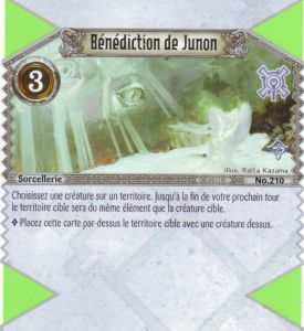 210 - Rare - B�n�diction de Junon [Biolith Rebellion 2 - Cartes The Eye of judgment]