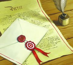 097 - English Royal Decree (Treasure) [Pirates of Fire and Steel]