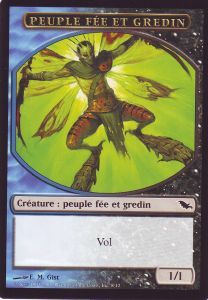 Token Officiel Magic:Peuple F�e et Gredin ( Symbole Sombrelande)