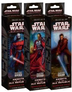 Booster Star Wars Miniatures - Carton de 12 boosters Knights of the Old Republic
