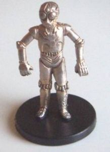 34 -  RA-7 Death Star Protocol Droid [Star Wars Miniatures - Knights of the Old Republic]