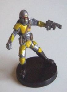 56 - Mandalorian Captain [Star Wars Miniatures - Knights of the Old Republic]