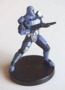 57 - Mandalorian Commando [Star Wars Miniatures - Knights of the Old Republic]