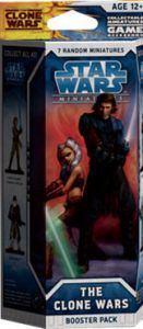 Booster Star Wars Miniatures - Carton de 12 boosters Clone Wars