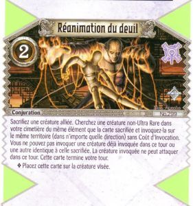 299 - R�animation du deuil [Biolith Rebellion 3  - Cartes The Eye of judgment]