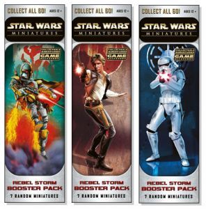 Booster Star Wars Miniatures - Rebel Storm