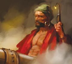 115 - Cannoneer (Treasure) - Pirates of the Barbary Coast