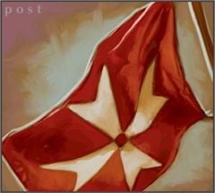 106 - Knights of Malta Banner (Treasure) - Pirates of the Barbary Coast