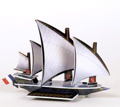 074 - Le St. Denis (Ship) - Pirates of the Barbary Coast