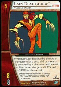 MOR-166 - Lady Deathstrike (R) - Vs System