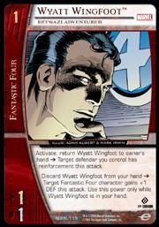 MSM-115 - Wyatt Wingfoot (U) - Vs System